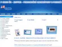Tablet Screenshot of fscan.cz